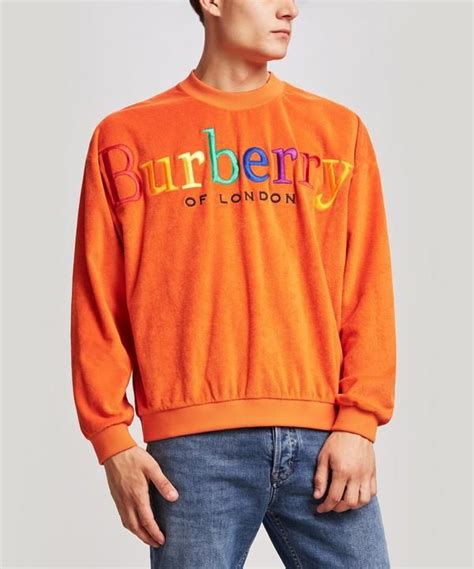 rainbow burberry sweatshirt|Burberry sweatshirt.